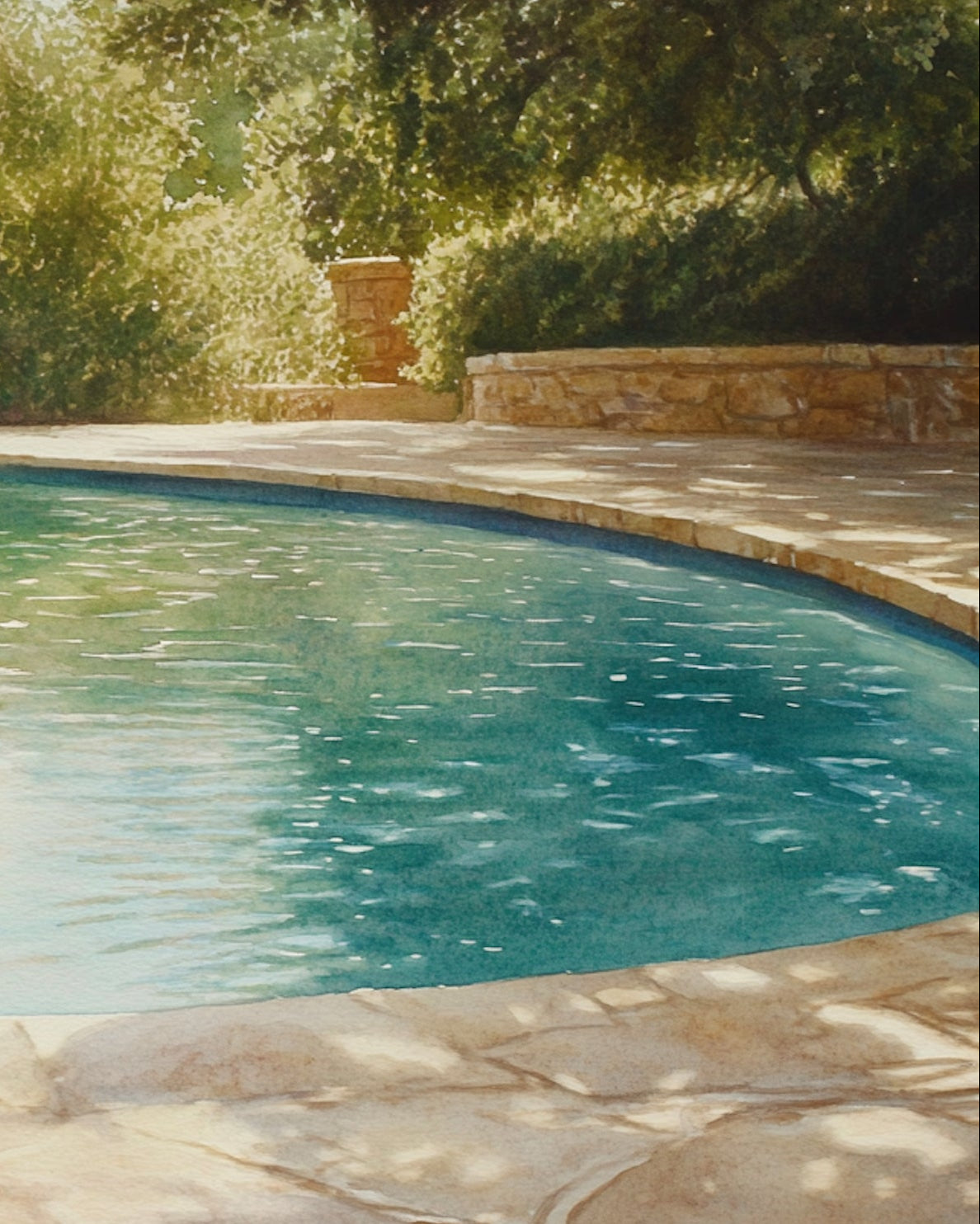 Clean-and-Seal Pool Deck & Coping Restoration Service